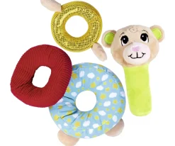 Anneau d'empilage ABC Teddy en peluche