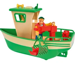 Bateau de pêche de Sam Charlie avec figurine