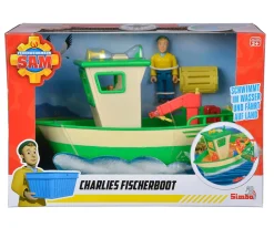 Bateau de pêche de Sam Charlie avec figurine