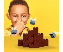Blox - 1000 briques de 4 pièces marron - compatibles avec les briques de jeu connues