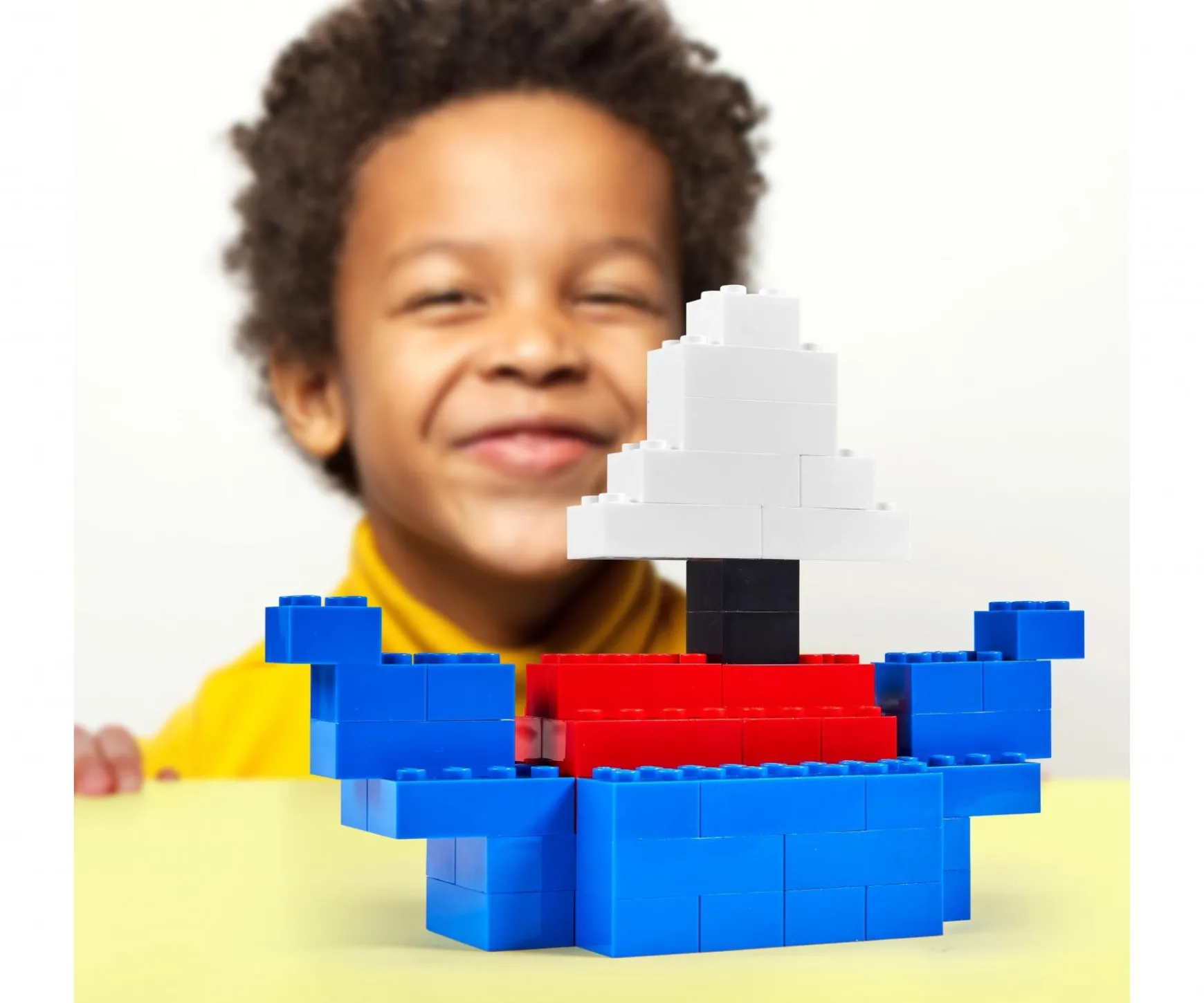 Blox - 100 briques de 4 pièces bleues - compatibles avec les briques de jeu connues