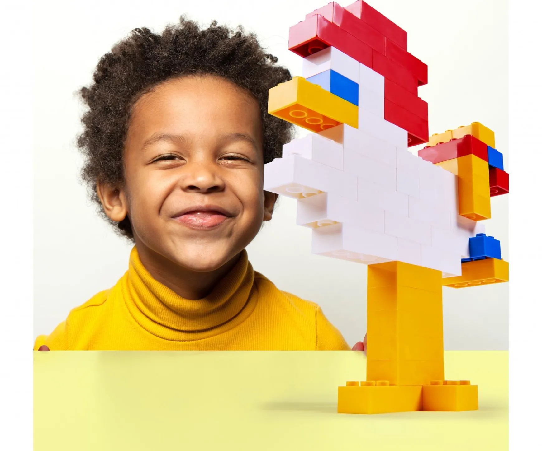 Blox - 100 briques de 4 rouges - compatibles avec les briques de jeu connues