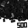 Blox 500 black 8 pin Bricks loose
