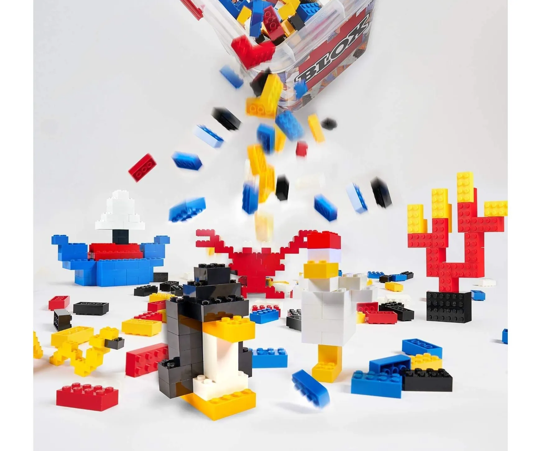 Blox Bucket 700 8 pin Bricks