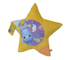 Coussin étoile en peluche KiKANiNCHEN