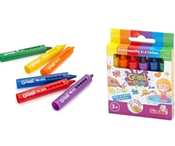 Glibbi, le plaisir de dessiner, 6 crayons