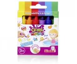 Glibbi, le plaisir de dessiner, 6 crayons