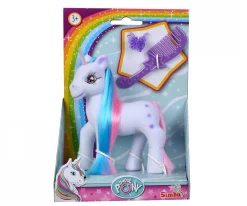 Licorne aux cheveux multicolores