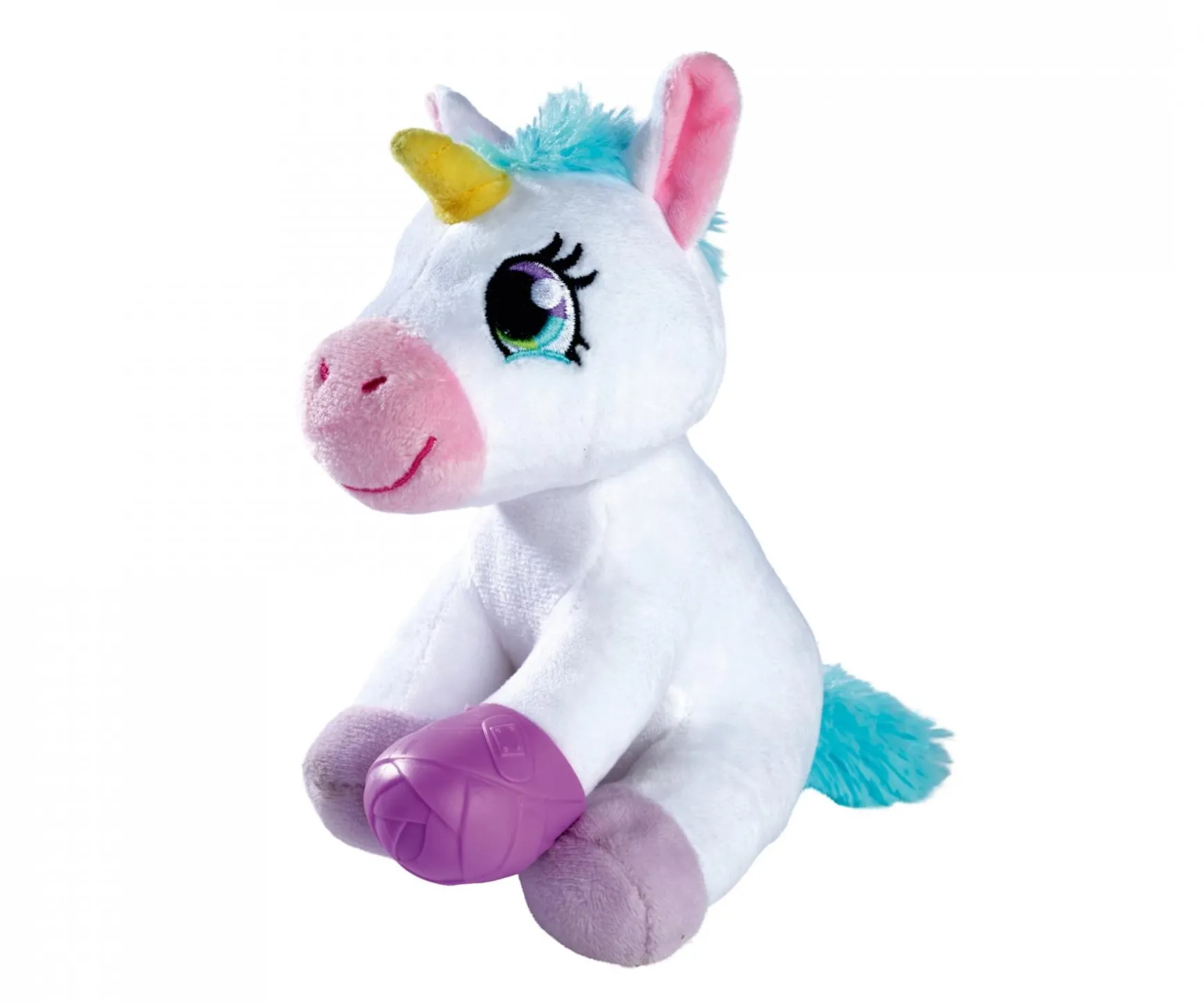Mallette de médecin avec licorne en peluche