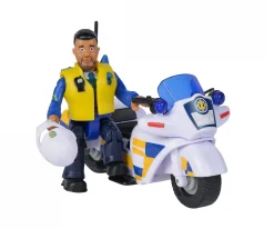 Moto de police Sam avec figurine