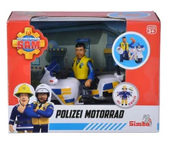 Moto de police Sam avec figurine