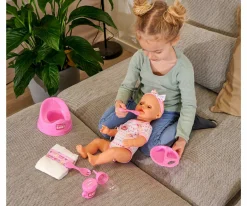 NBB - Poupee bébé, Accessoirs rose