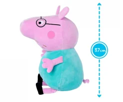 Peppa Pig Pluche Papa Pig, 37cm
