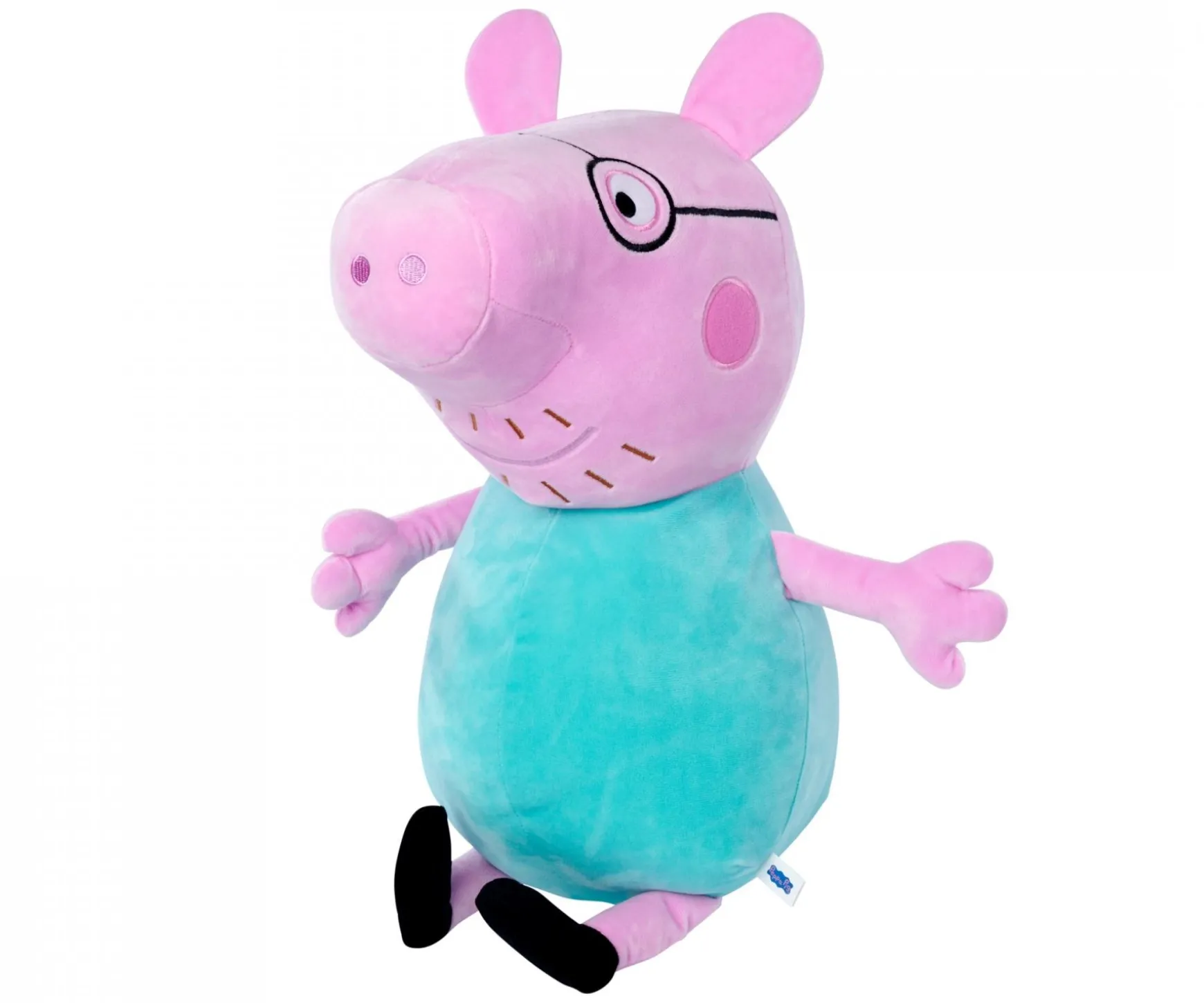 Peppa Pig Pluche Papa Pig, 37cm