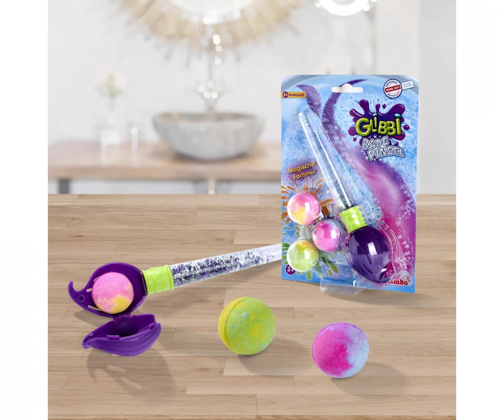 Pinceau de bain Glibbi