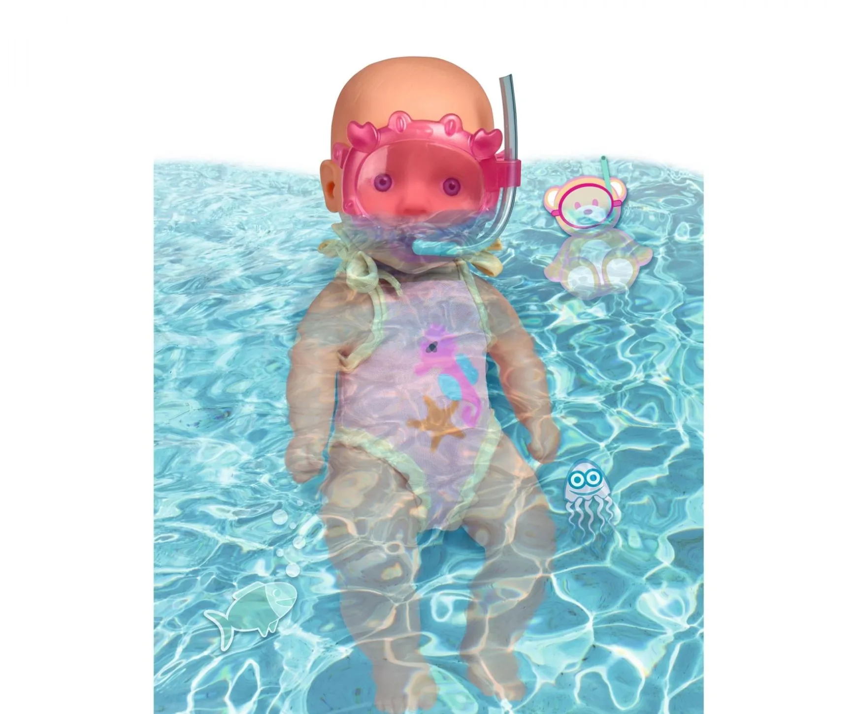 Poupée de bain New Born Baby