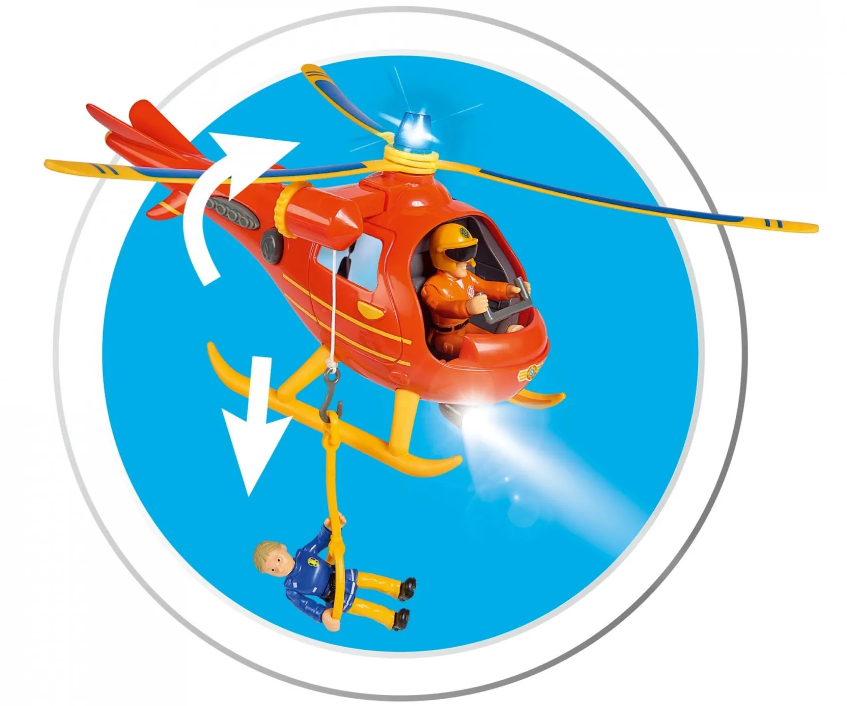 Sam Helicopter Wallaby with Figurine