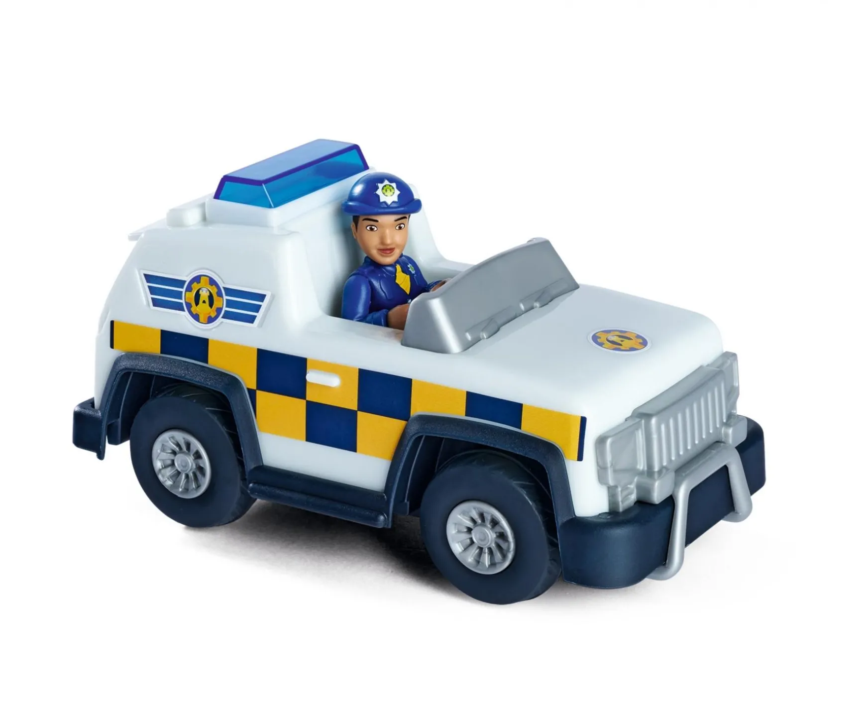 Sam Junior Police 4x4 avec figurine Rose
