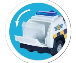Sam Junior Police 4x4 avec figurine Rose