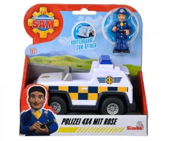 Sam Junior Police 4x4 avec figurine Rose