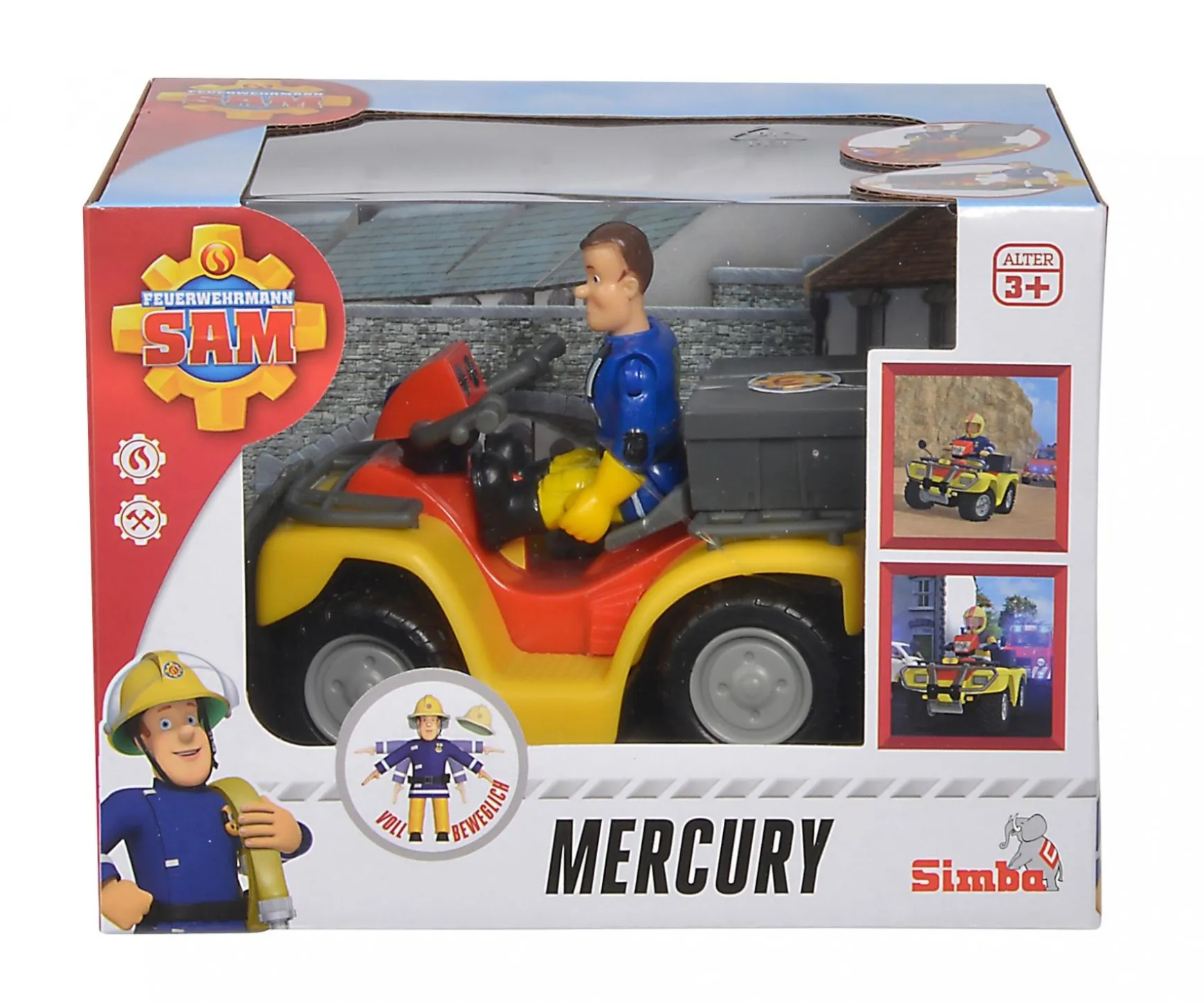 Sam Mercury-Quad avec figurine
