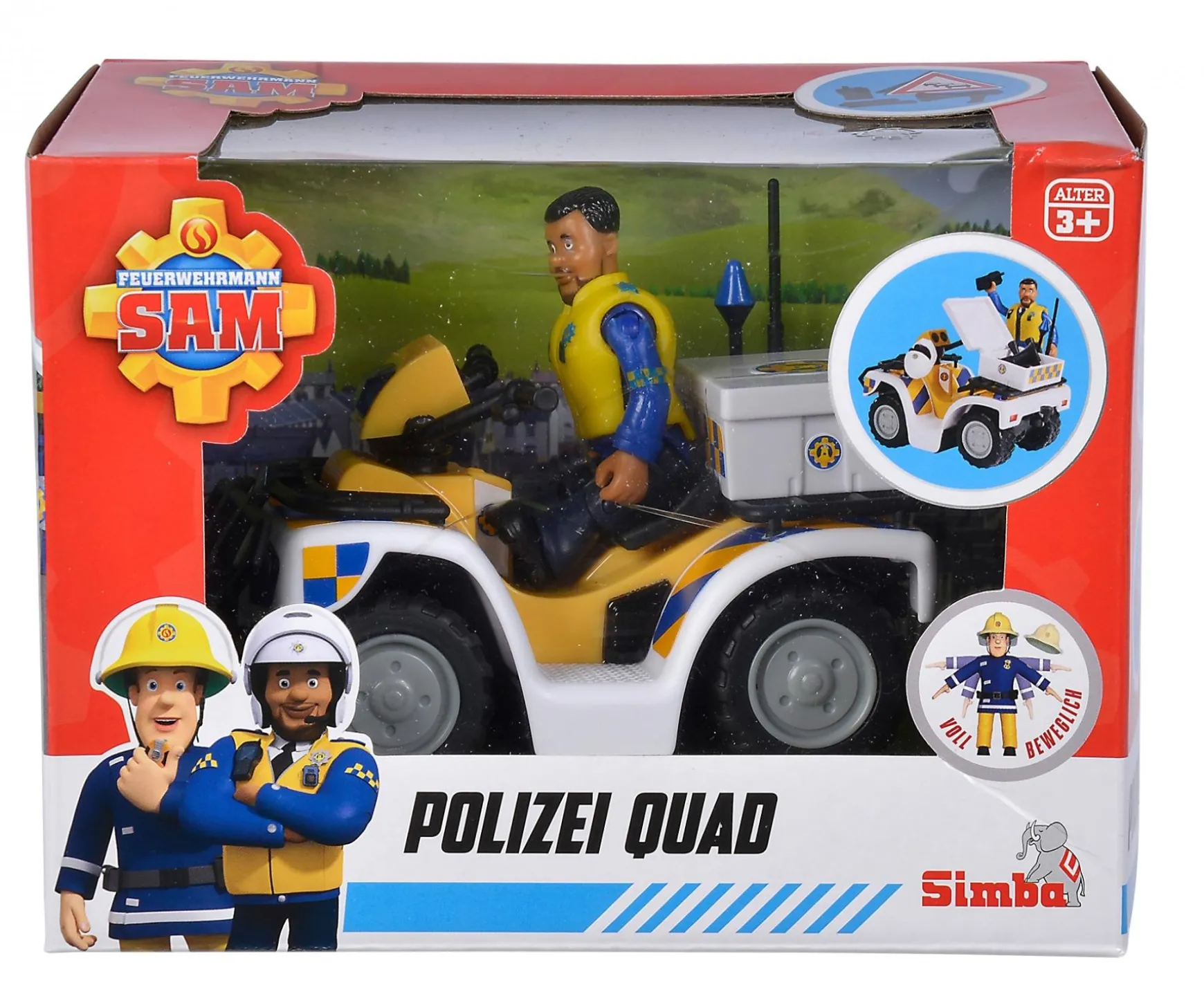 Sam Police Quad incl. Figurine