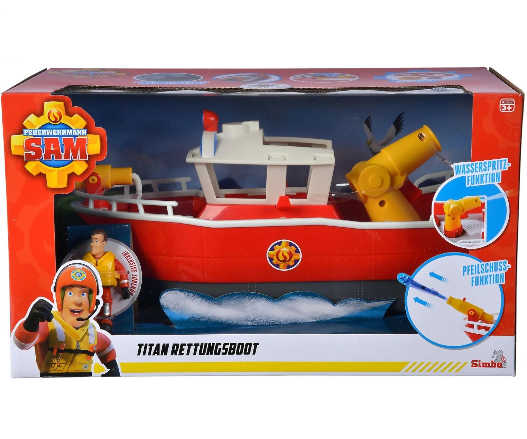 Sam Titan Bateau de pompiers
