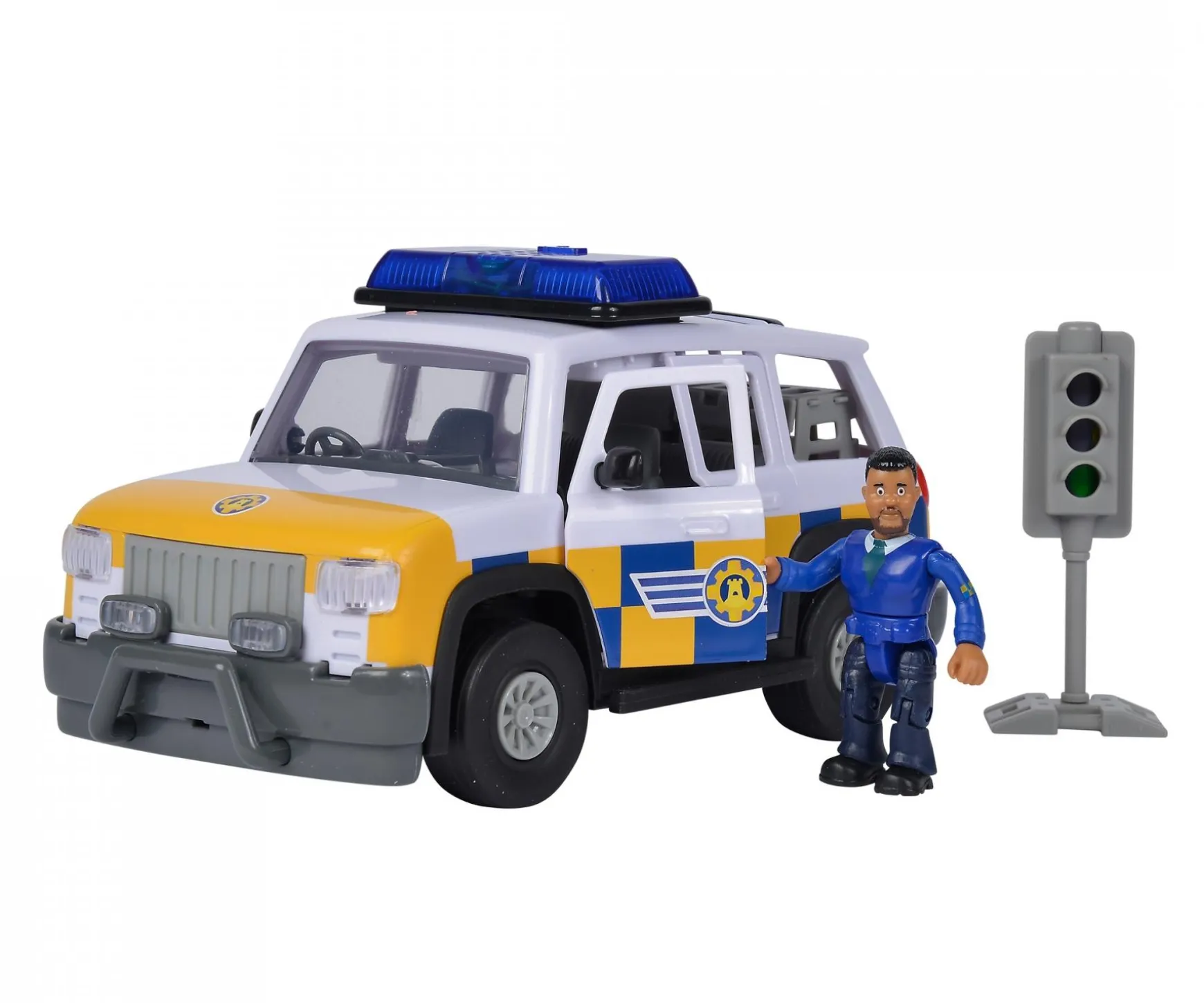Sam voiture de police 4x4 avec figurine