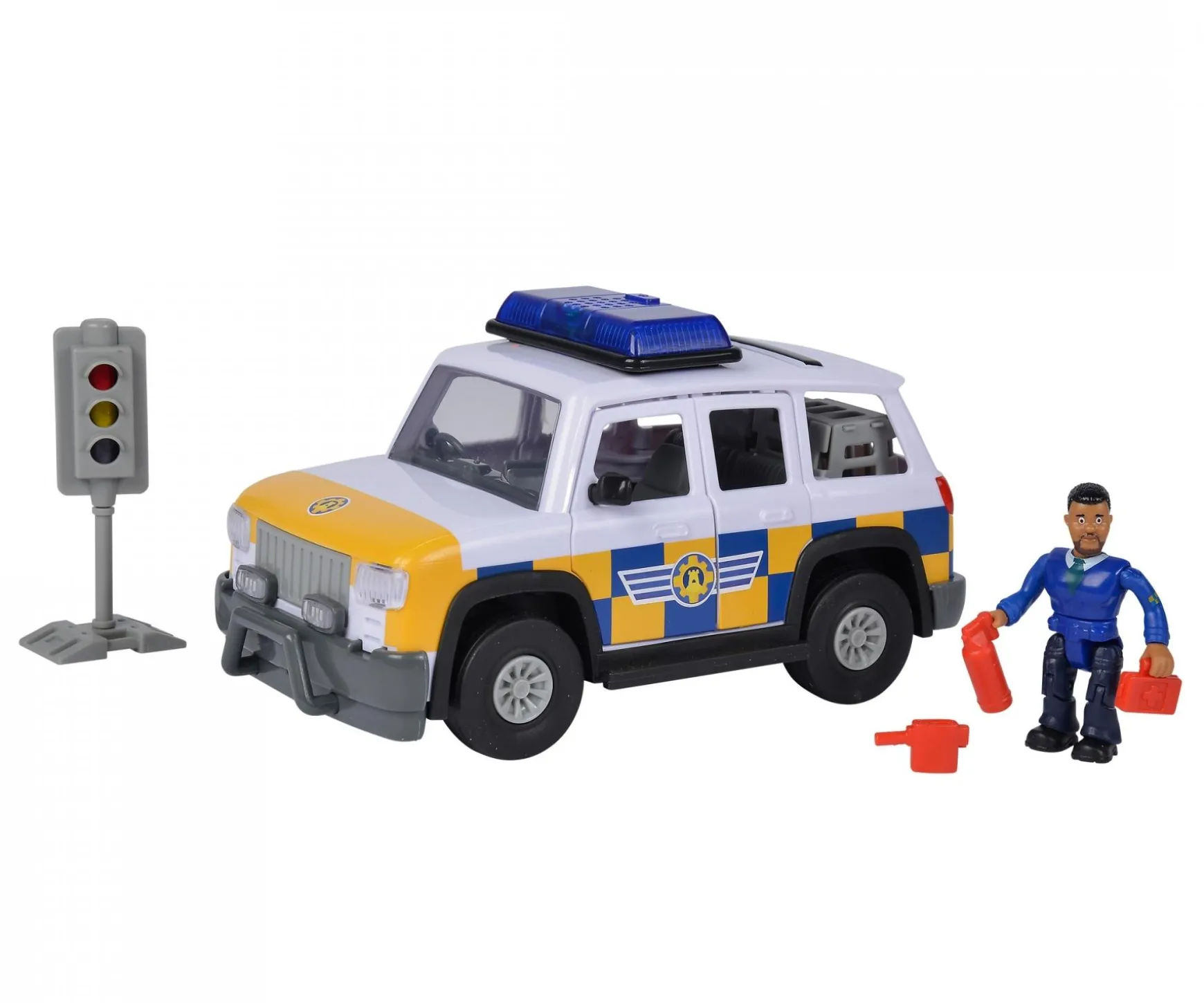 Sam voiture de police 4x4 avec figurine