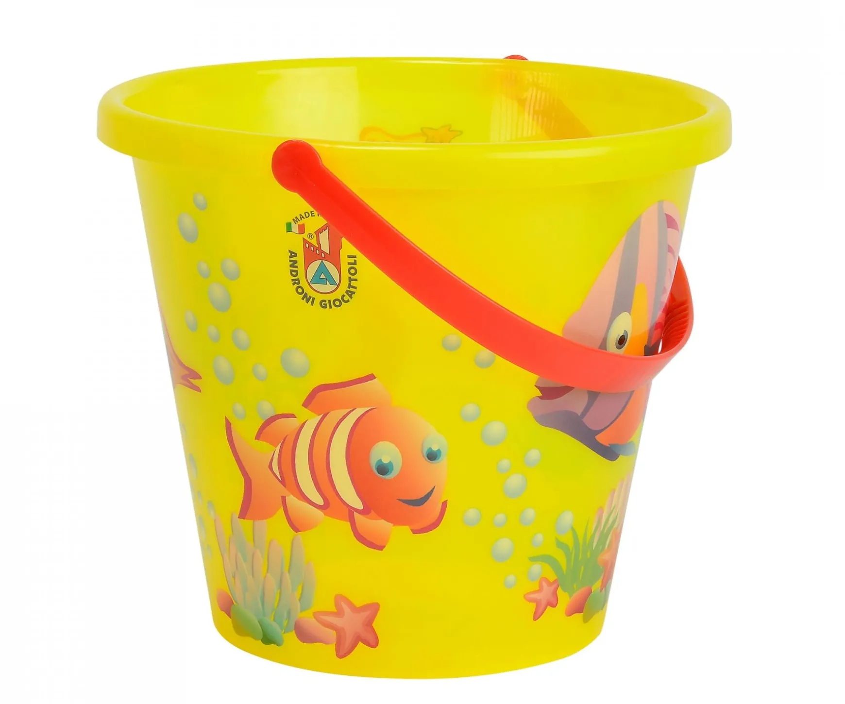 Seau à sable transparent (4 couleurs)