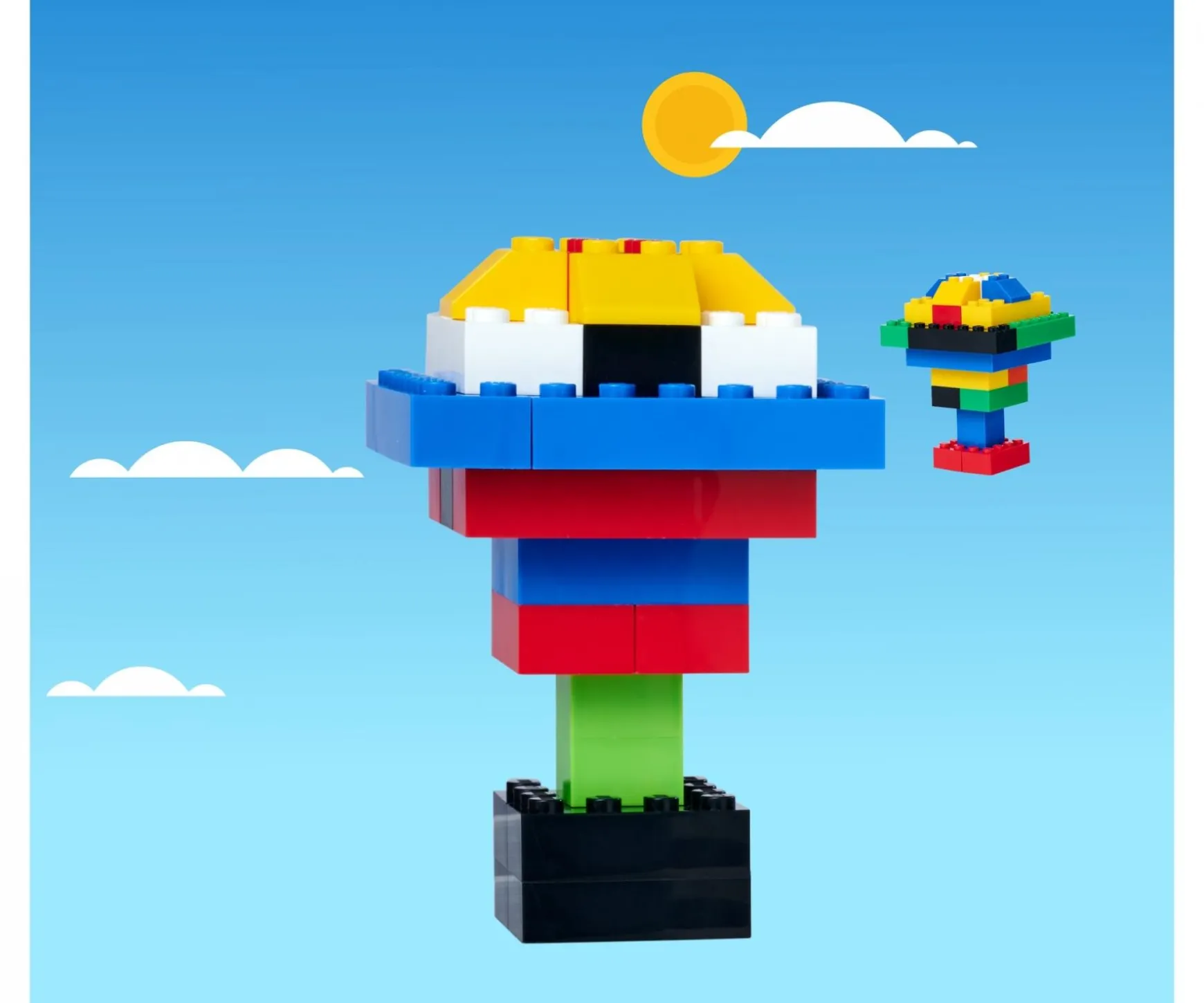 Seau Blox 500 pièces