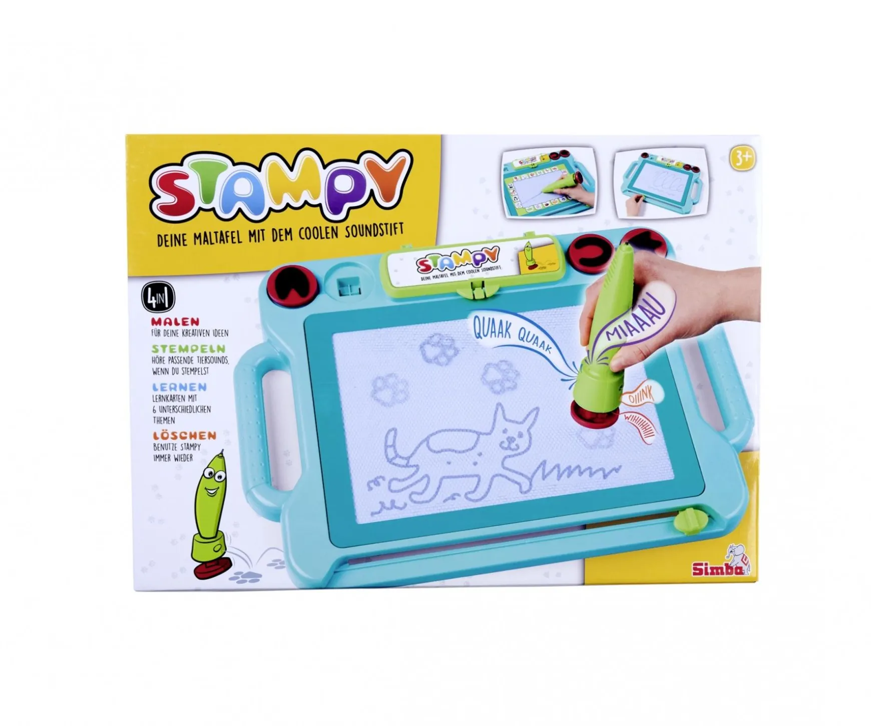 Stampy, tableau à colorier avec crayon sonore