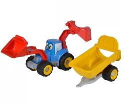 Tracteur avec remorque
